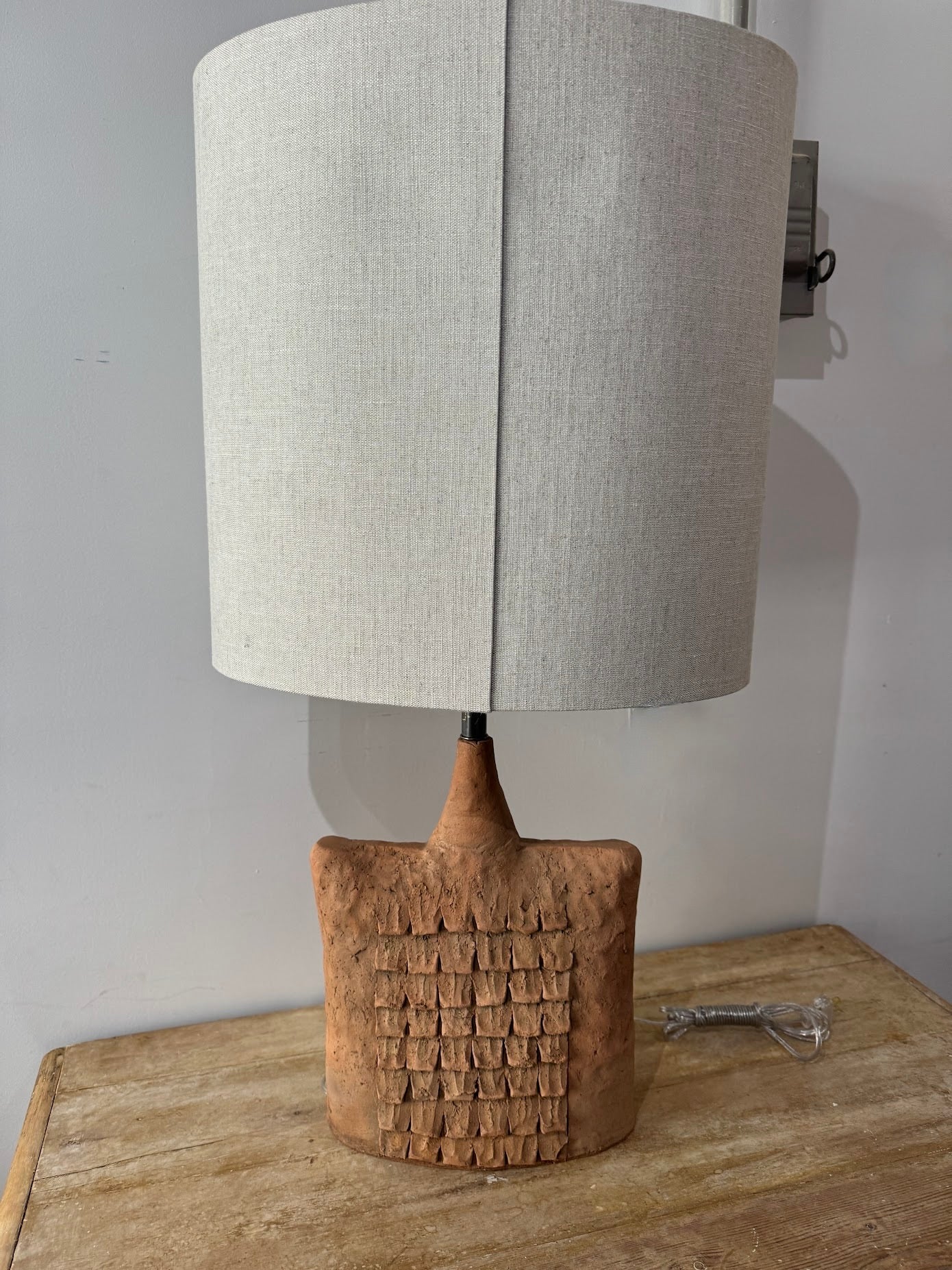 Large Studio Pottery Lamp