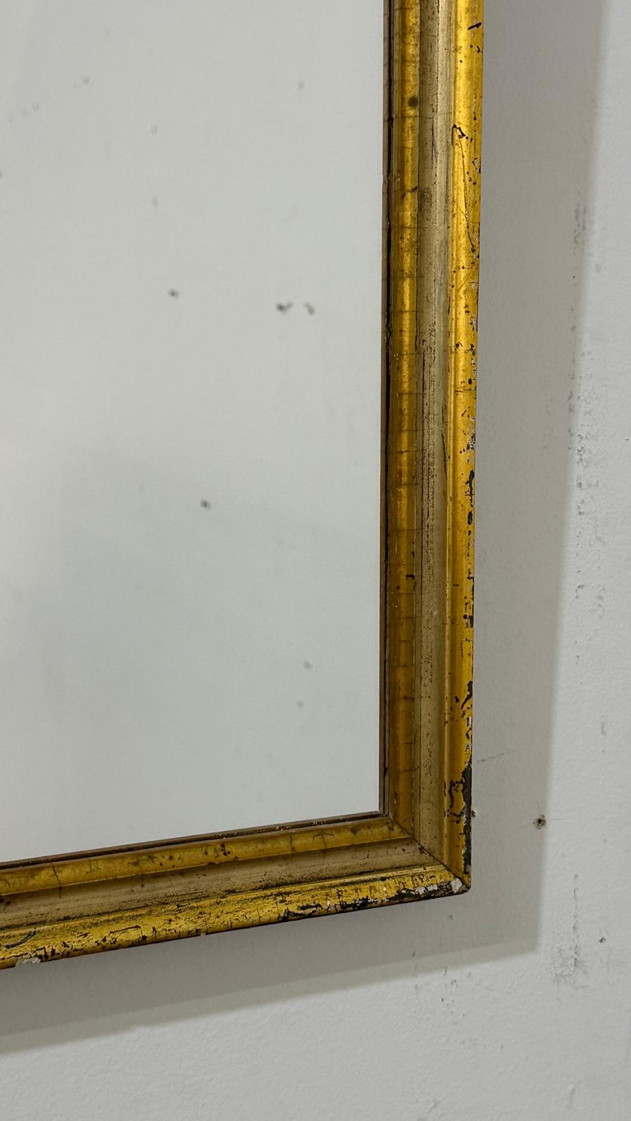 19th Century French Gilt Mirror