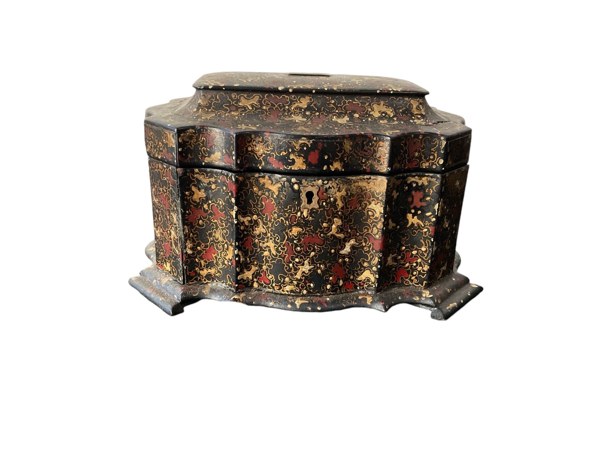 Rare 19th Century English Chinoiserie Box