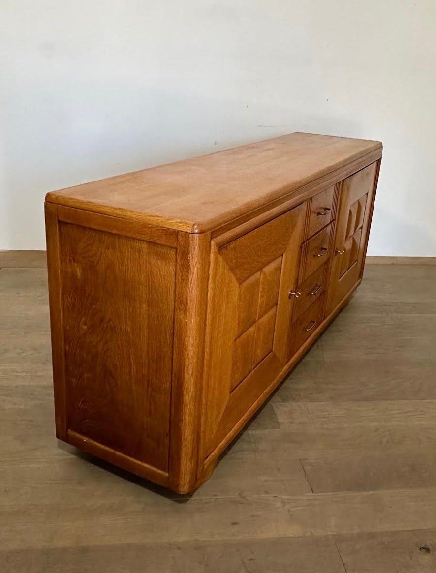 French 1930's Oak Sideboard