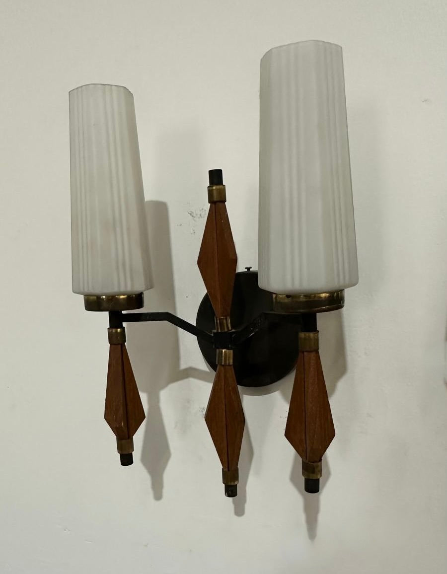 Pair of French Mid Century Sconces