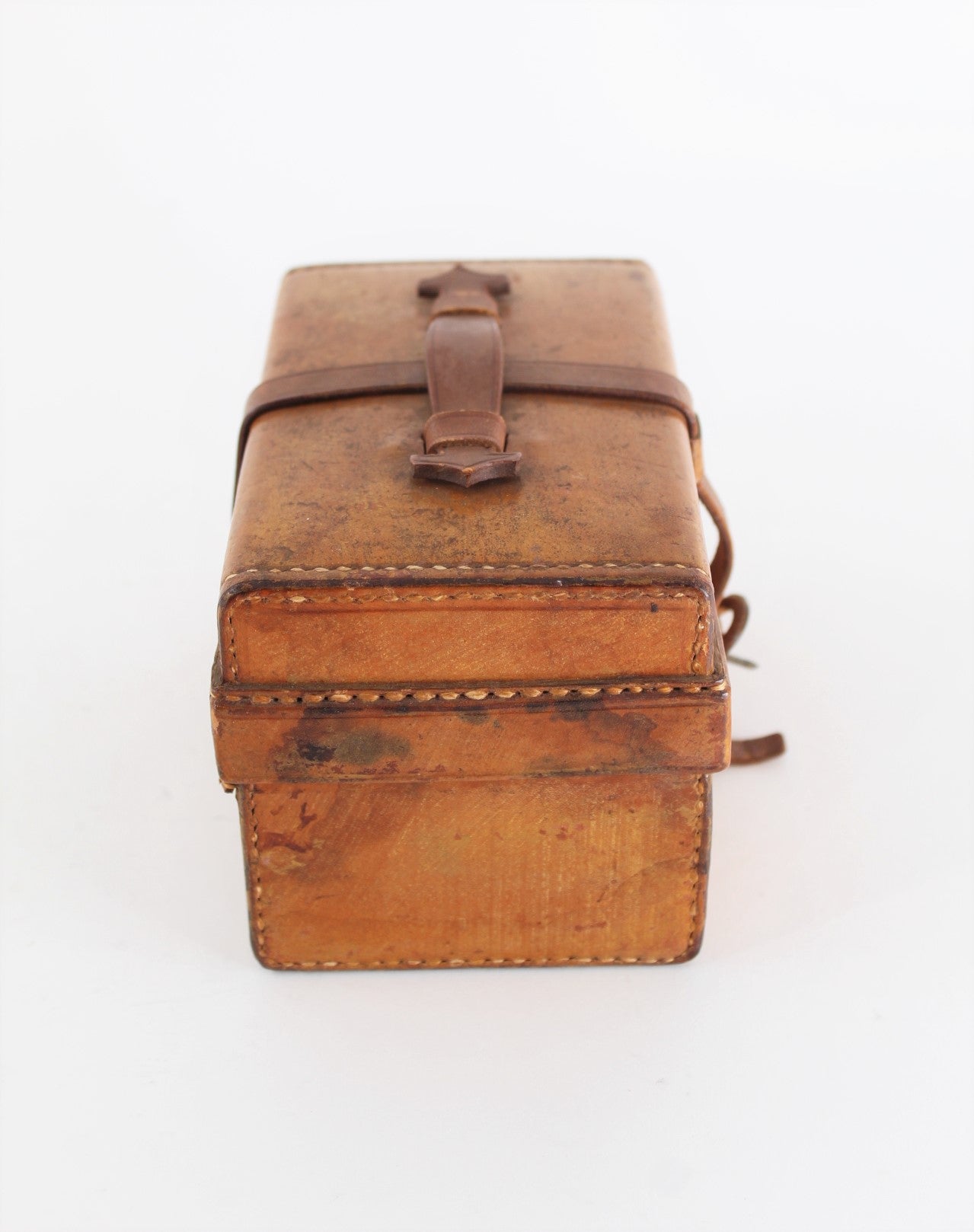 English 19th Century Leather Desk Box