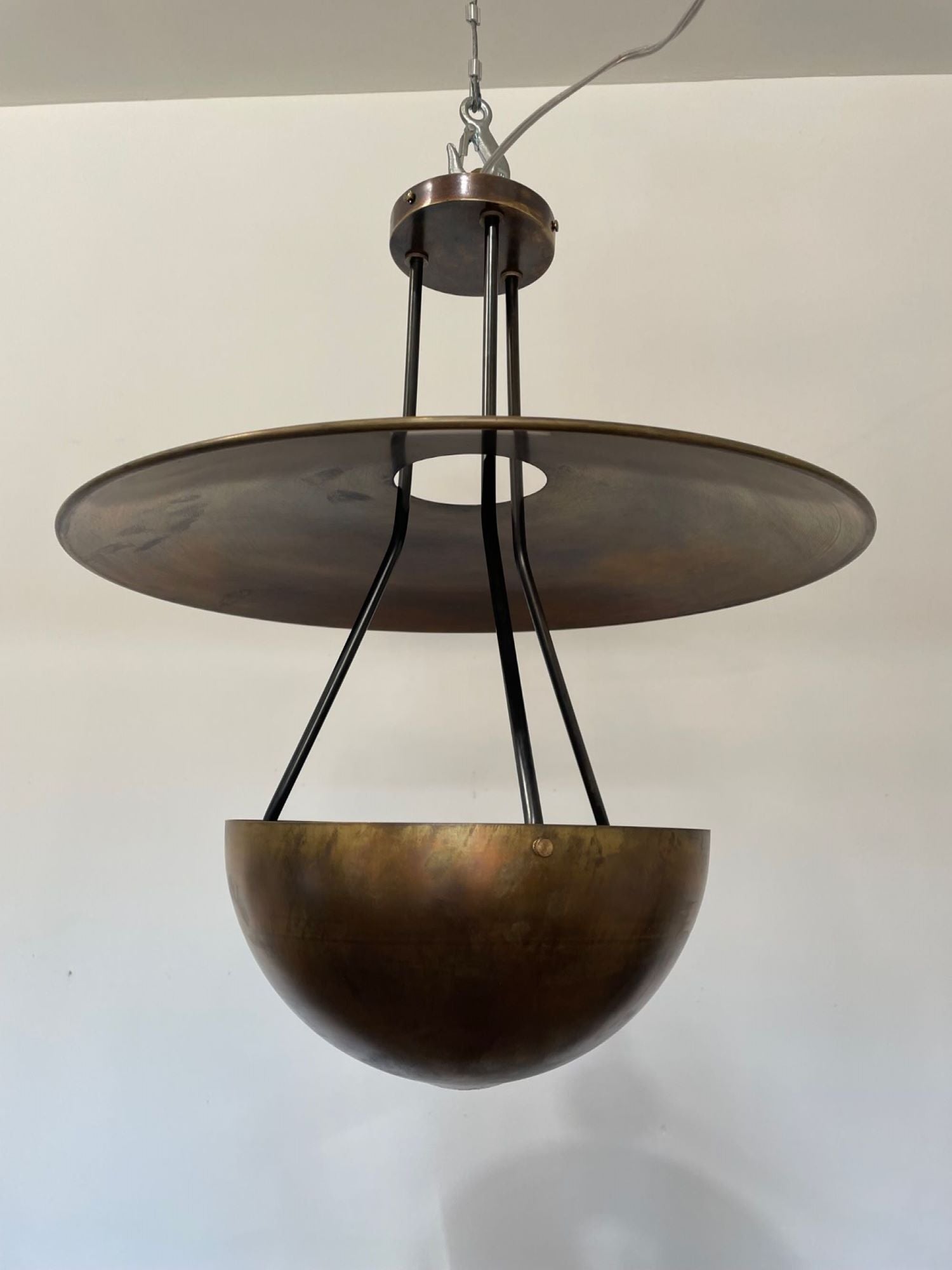 Lucca Studio Adele Bronze and Copper Pendant/ Flush Mount