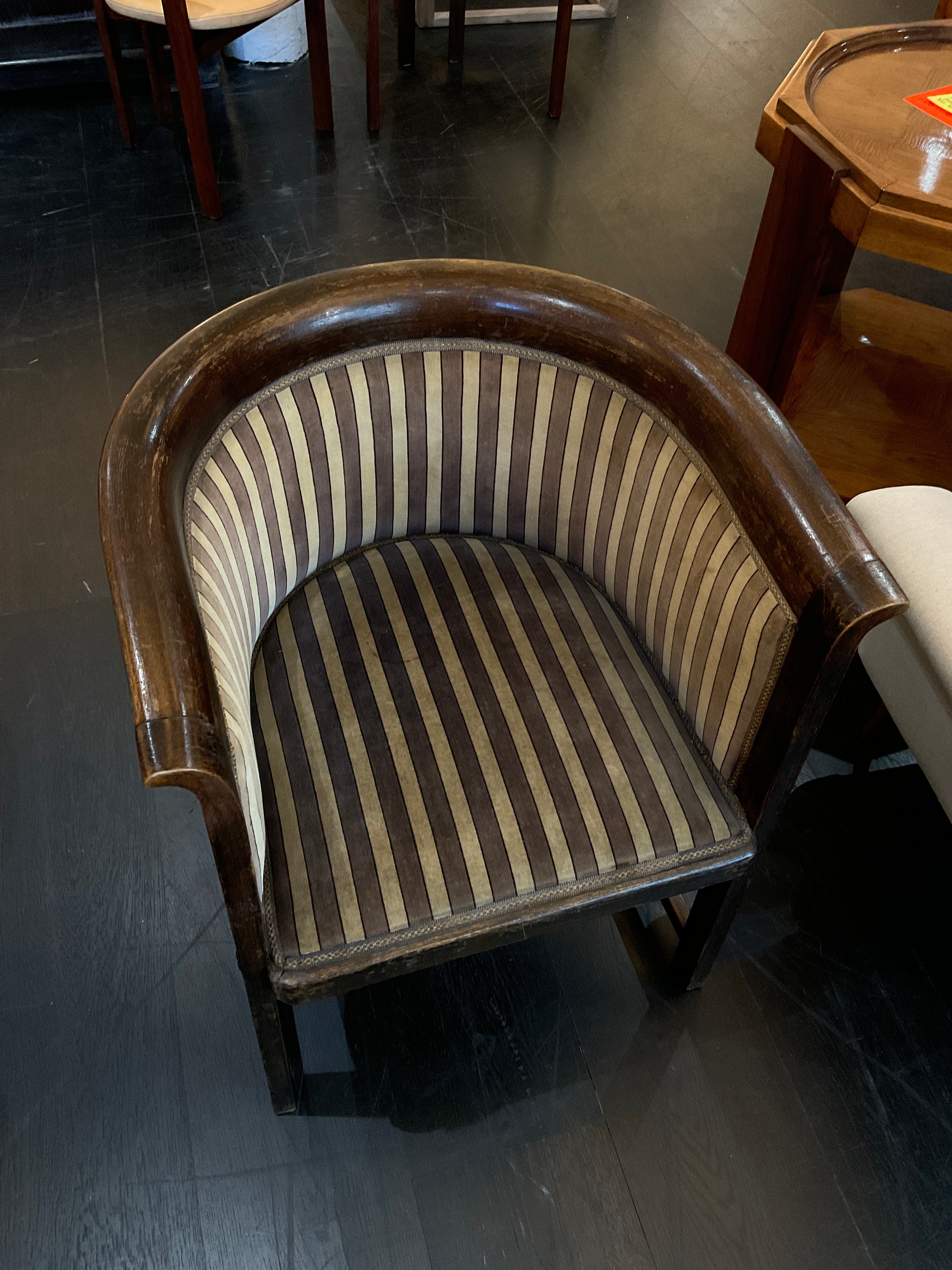 Stamped Josef Kohn, Pair of Viennese Secessionist Chairs