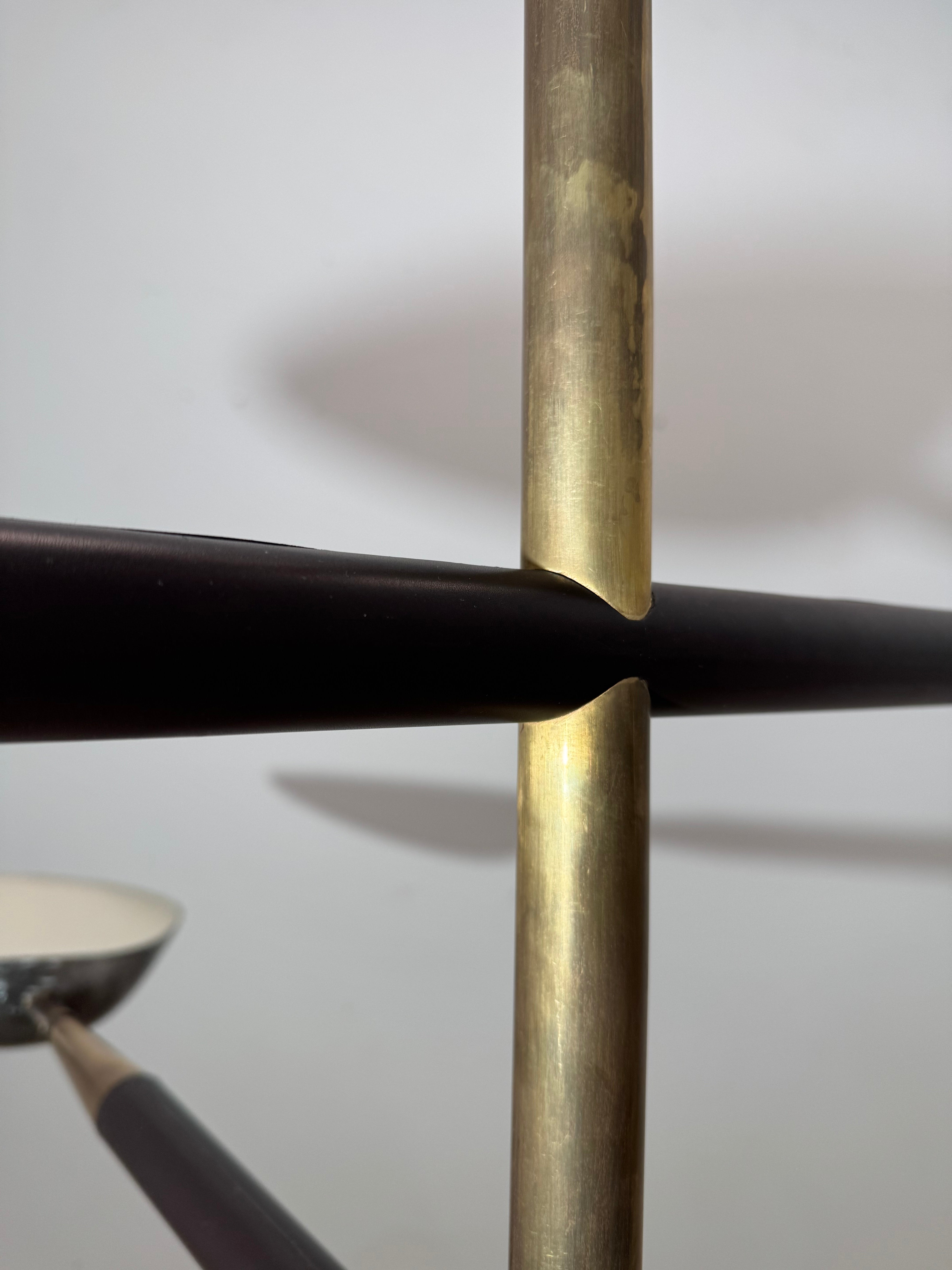 Lucca Studio Renata Chandelier Leather