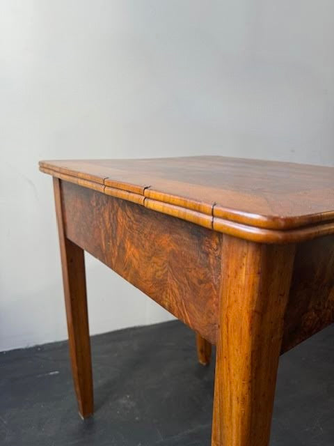 Biedermeier Burlwood Side Table