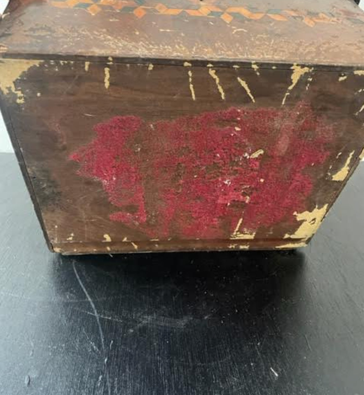 Antique Wabi-Sabi Inlaid Box