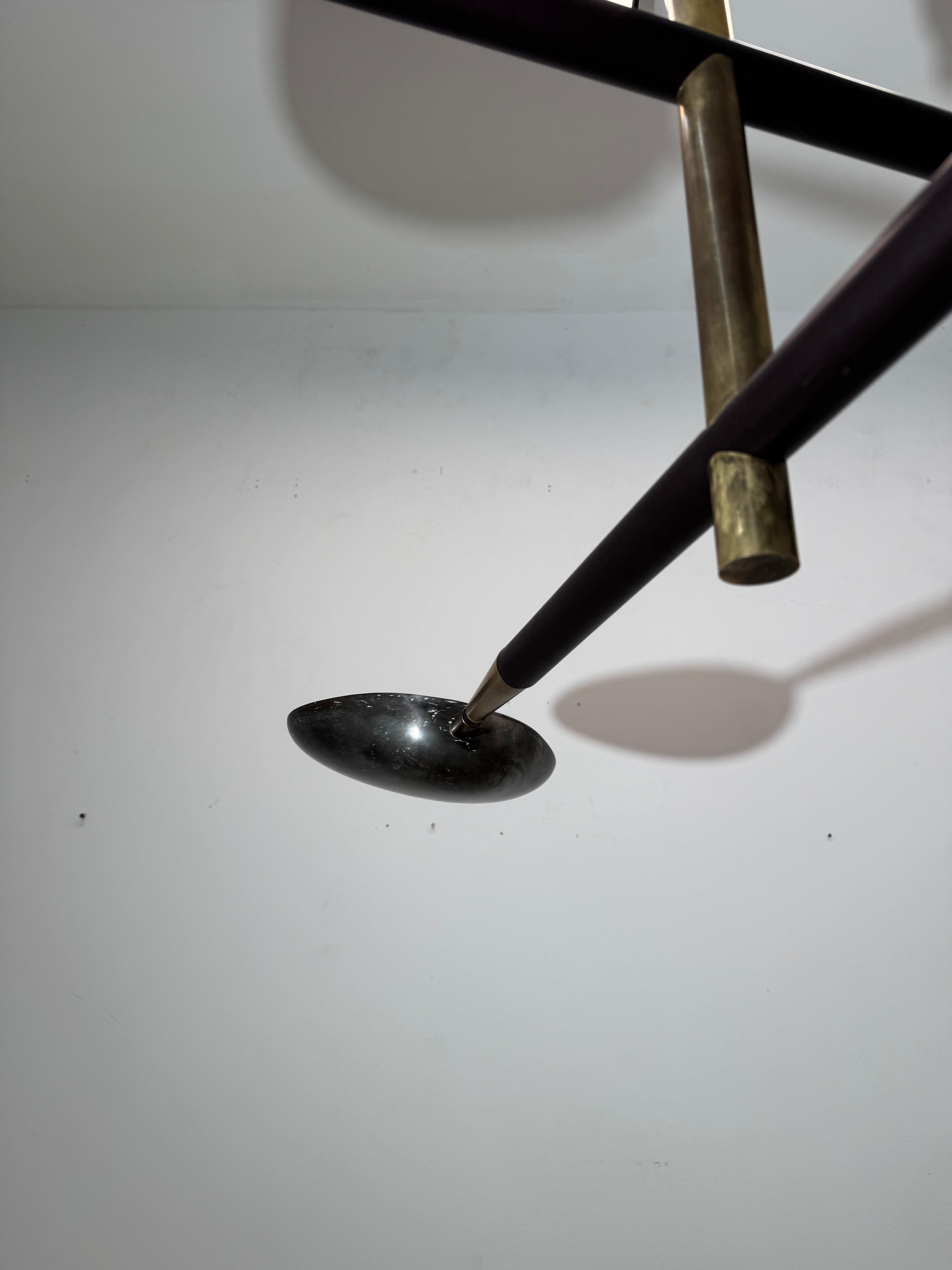 Lucca Studio Renata Chandelier Leather