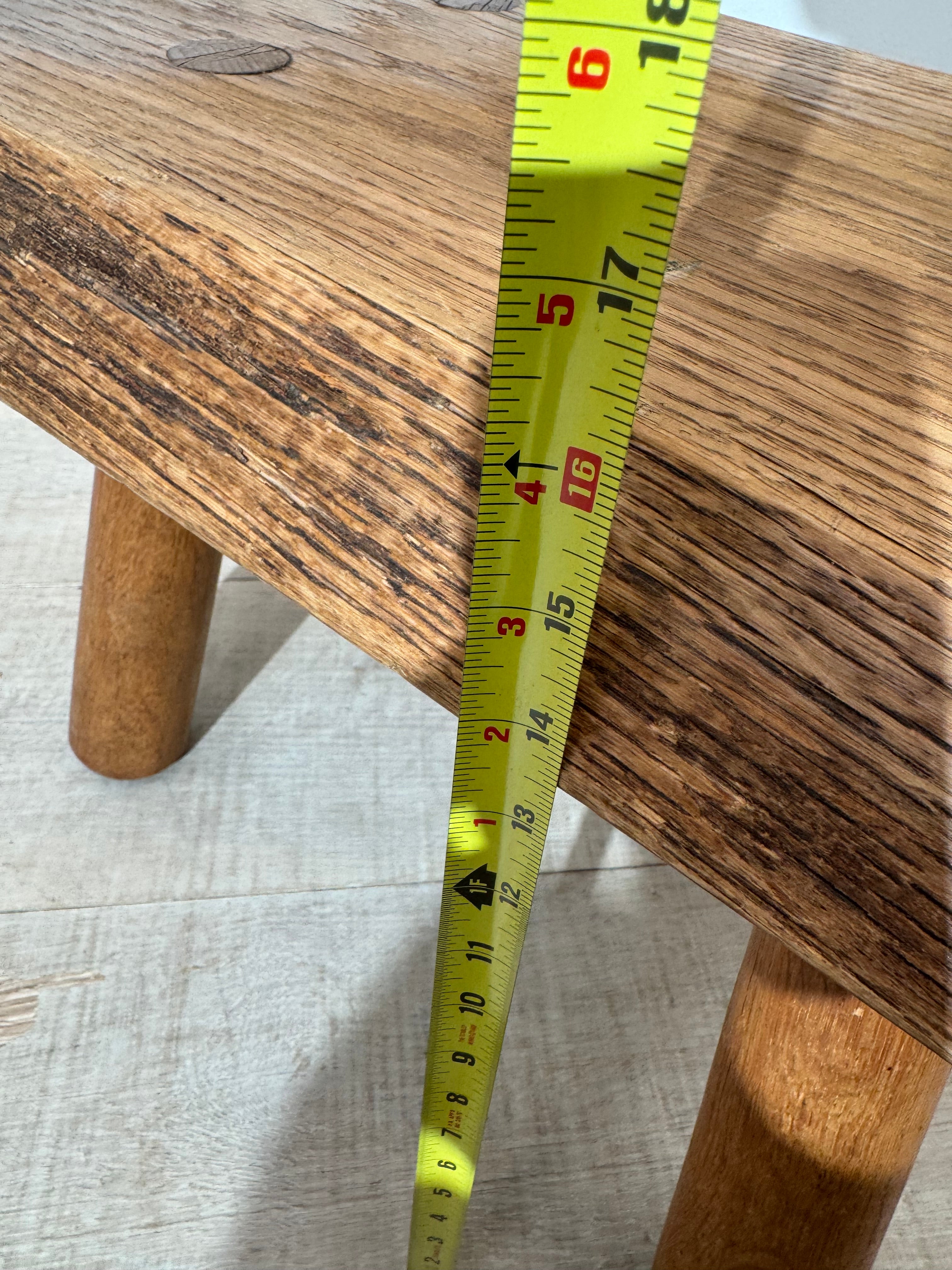 Original 1940's Oak Side Table