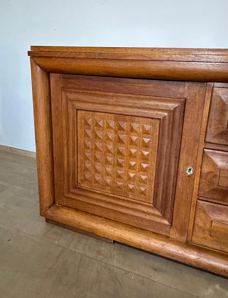 French 1930's Oak Sideboard