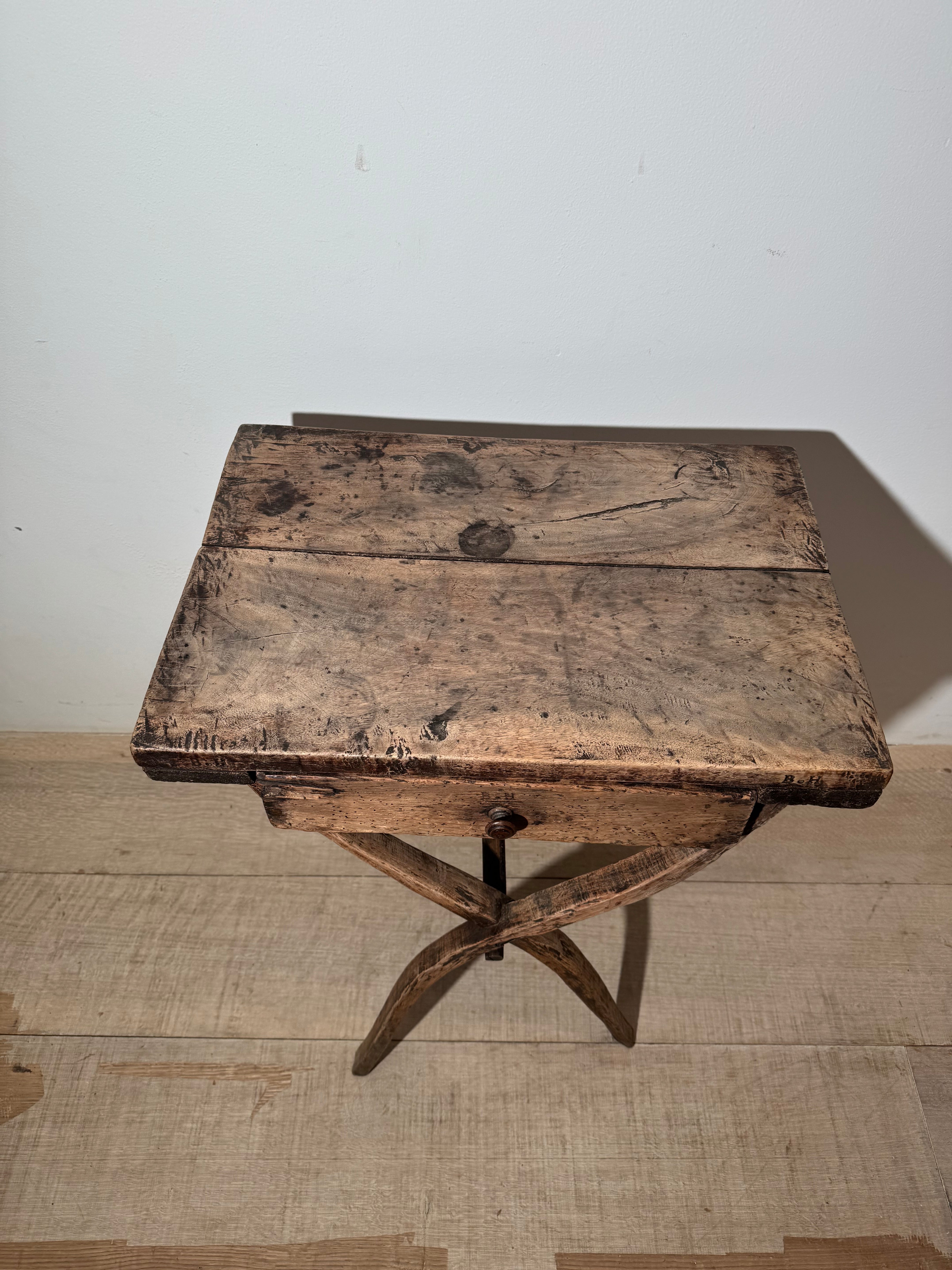 French 18th Century Primitive Side Table