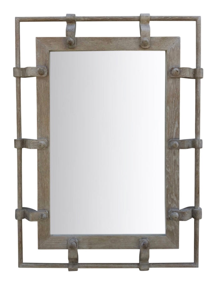 Lucca Studio Kendall Oak Mirror