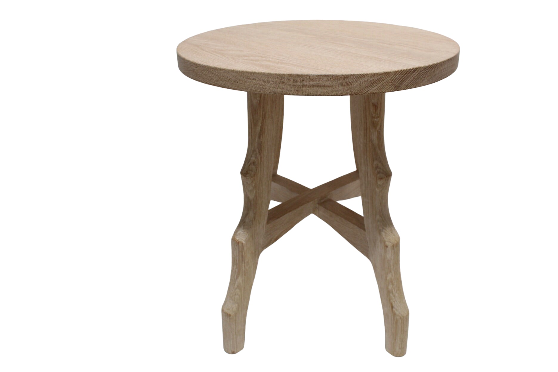 Lucca Studio Ari Cerused Oak Side Table