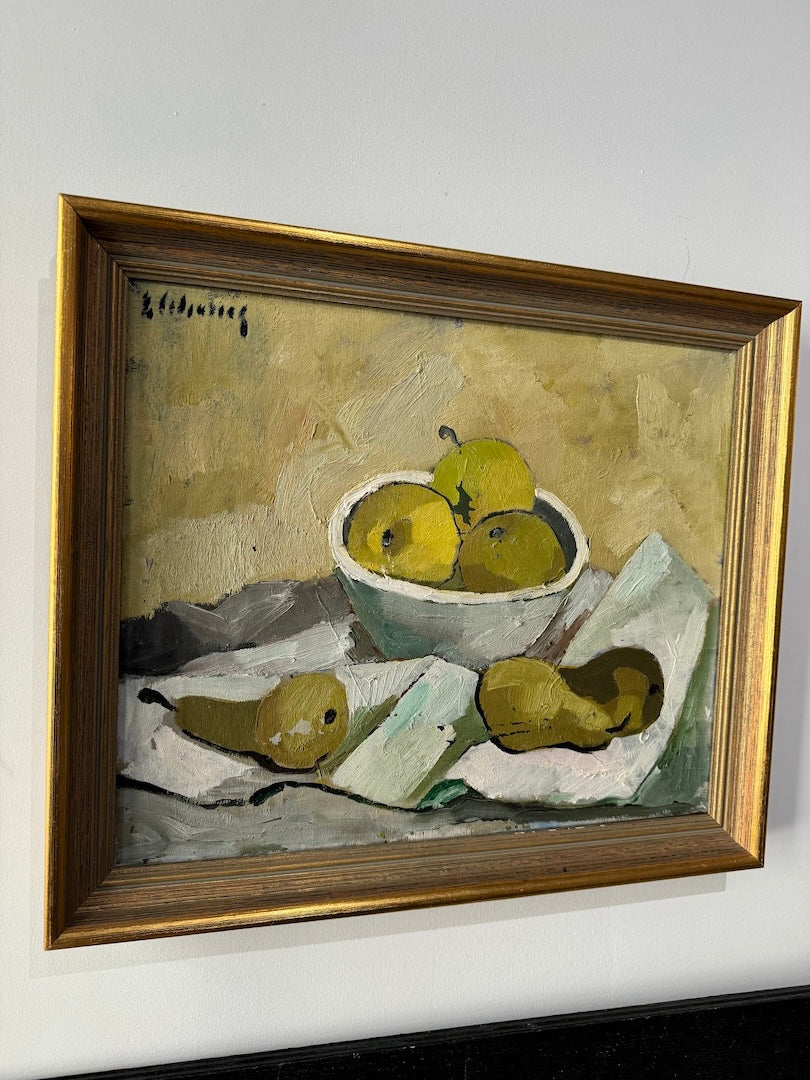 Vintage Danish Still Life Painting