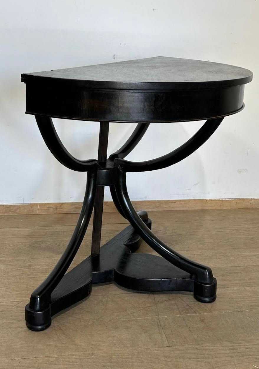 18th Century Italian Ebonized Console