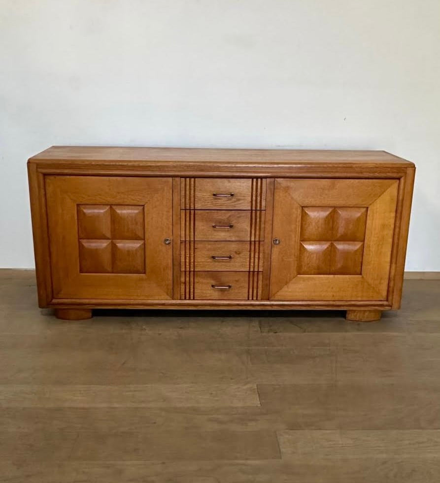 French 1930's Oak Sideboard