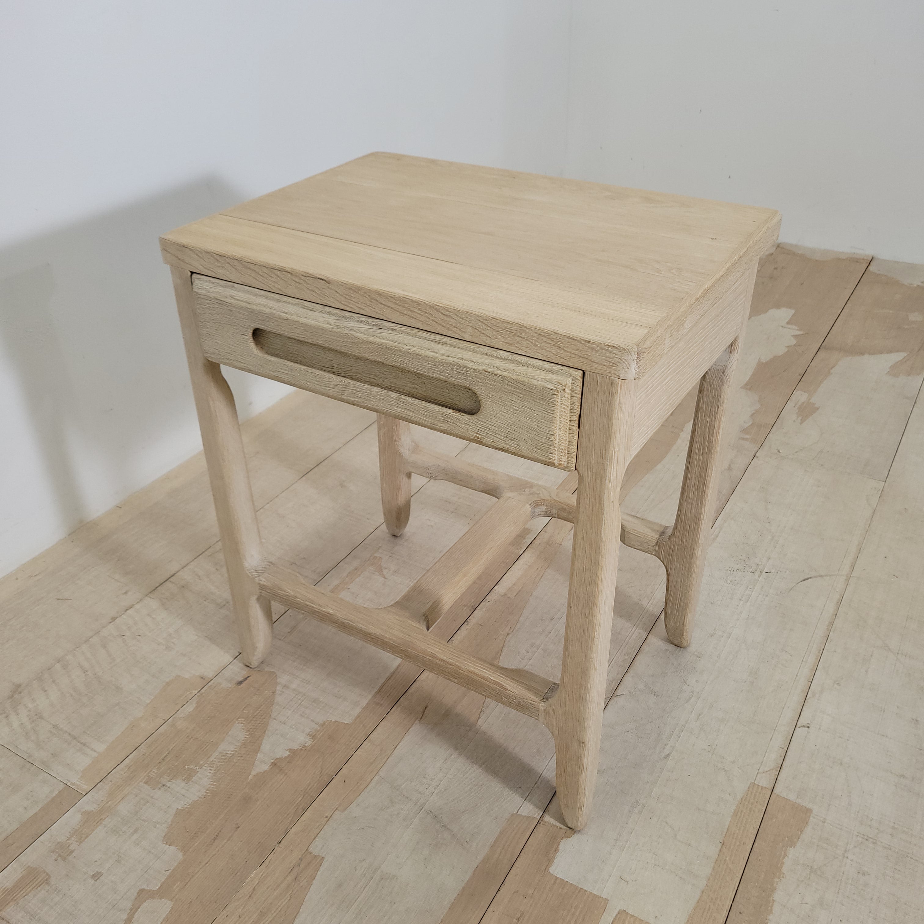 Limited Edition oak one drawer nightstand/table