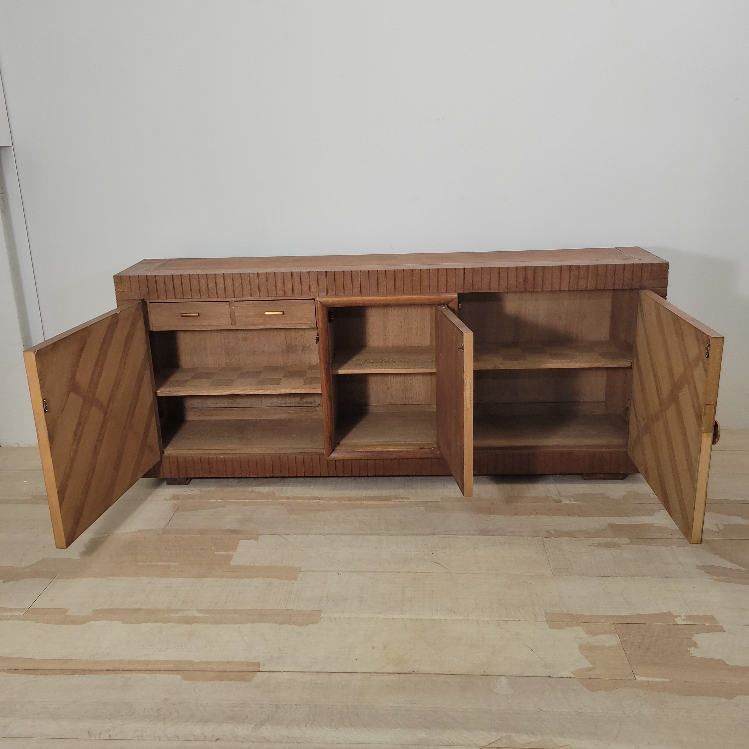 French 1930's Dark Oak Sideboard