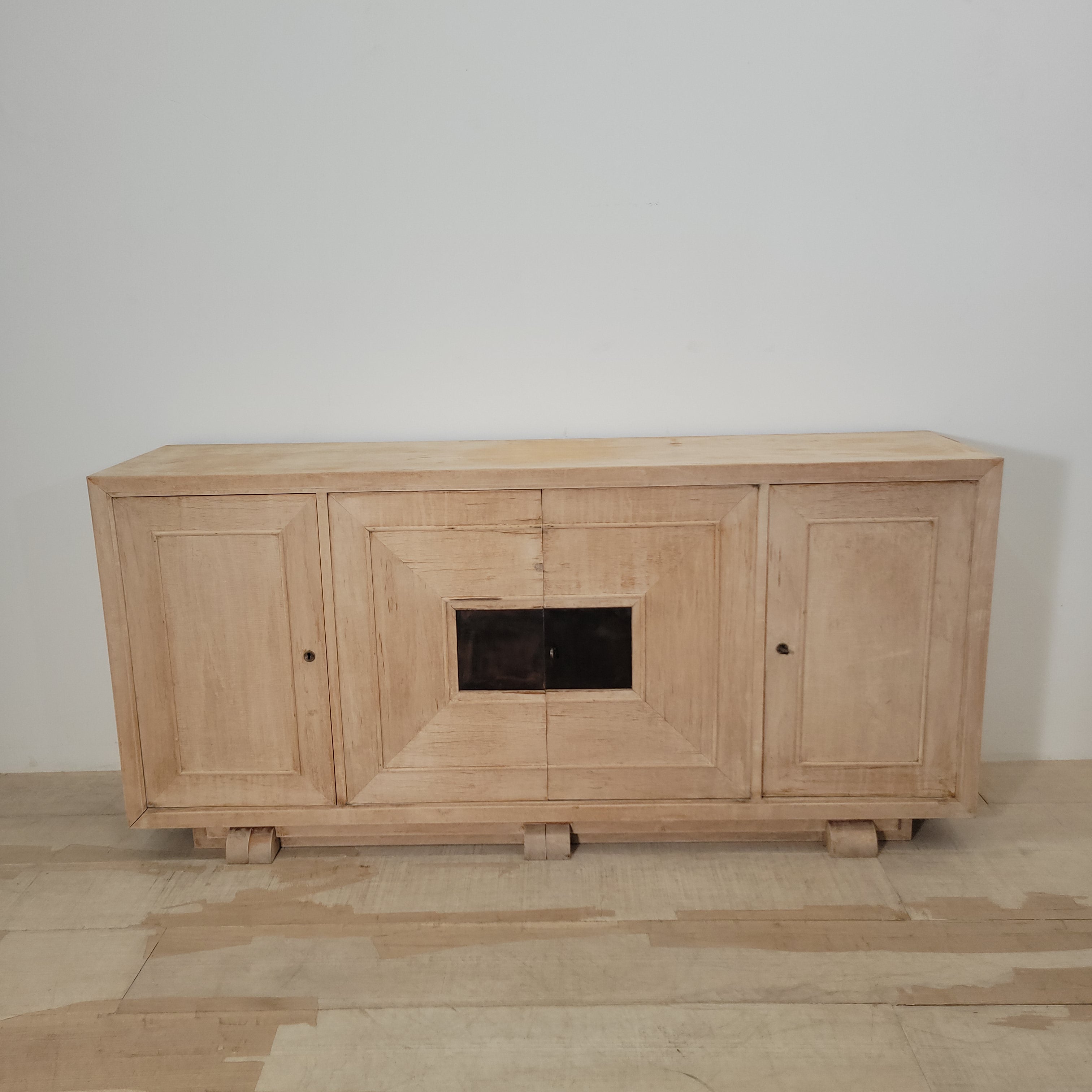 1930's French Sycamore Sideboard