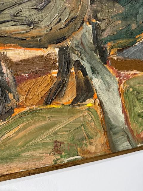 20th Century Danish Abstract Landscape Painting