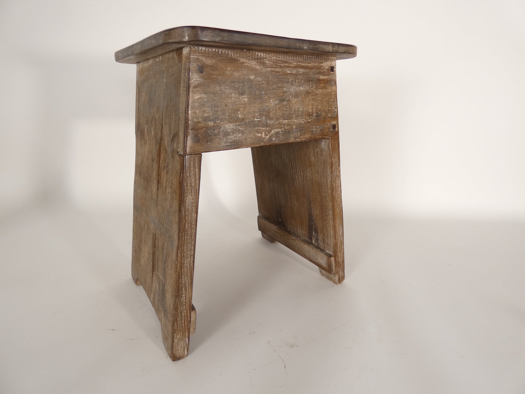 18th Century Wood Stool or Side Table