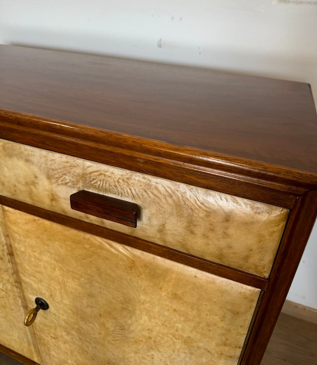 French 1950's Parchment Buffet