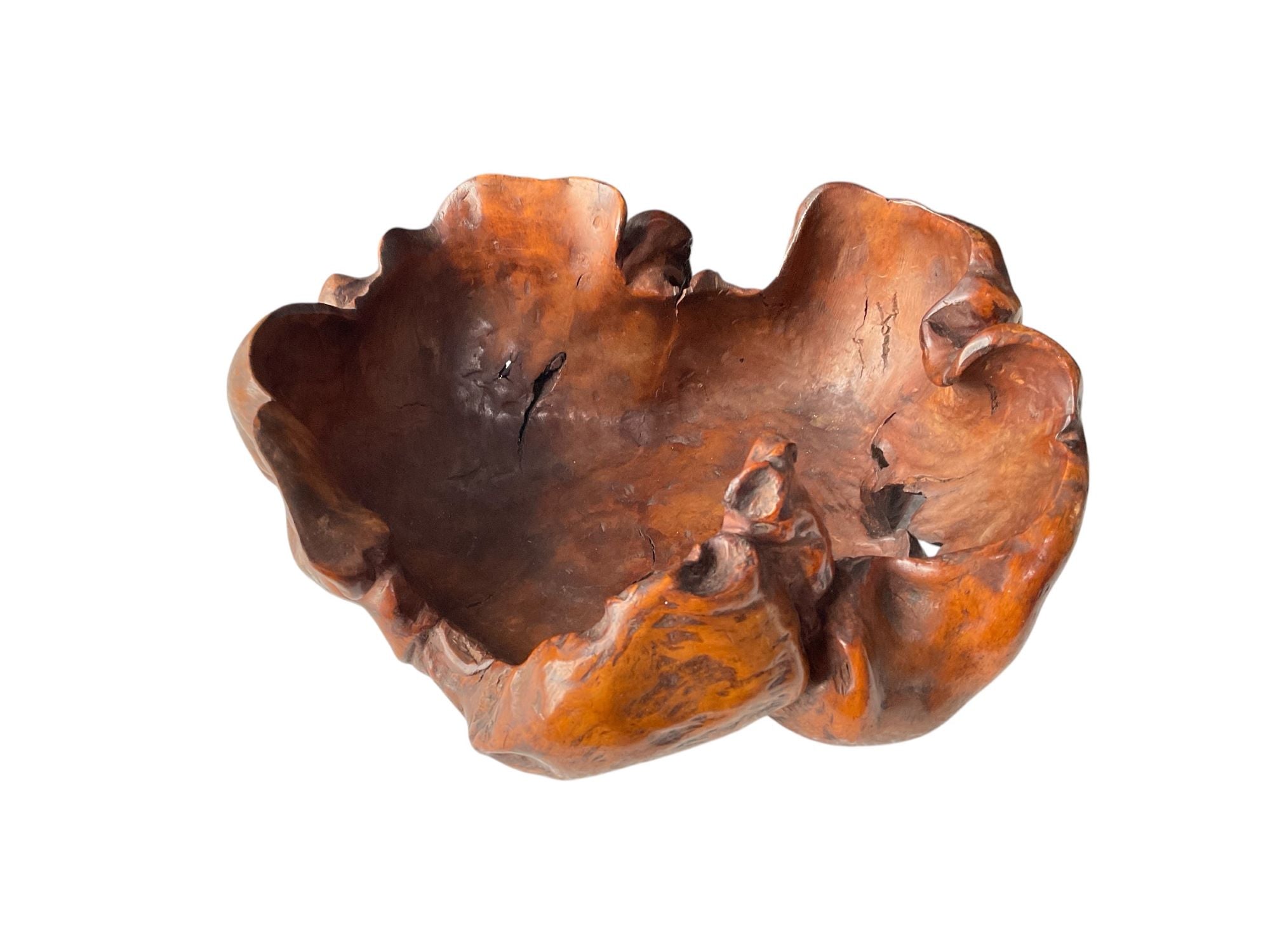 Organic Wooden Root Bowl