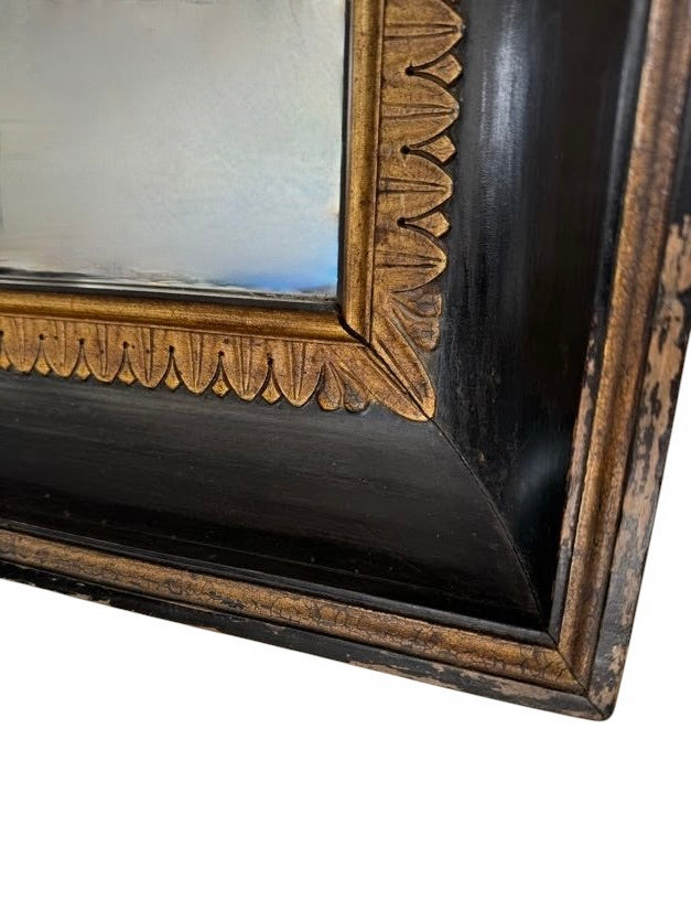 19th Century French Ebonized Mirror