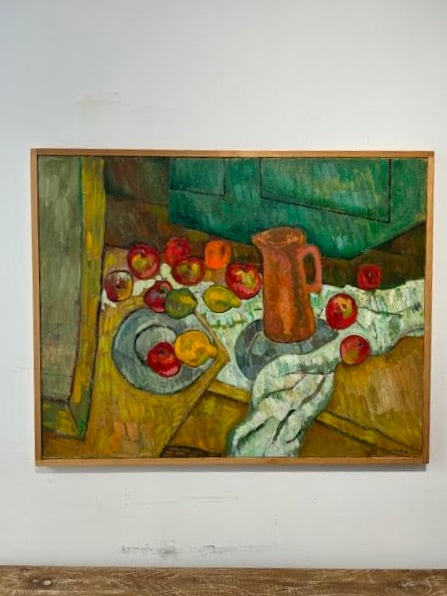 Vintage Danish Still Life by painter Johannes Carstensen