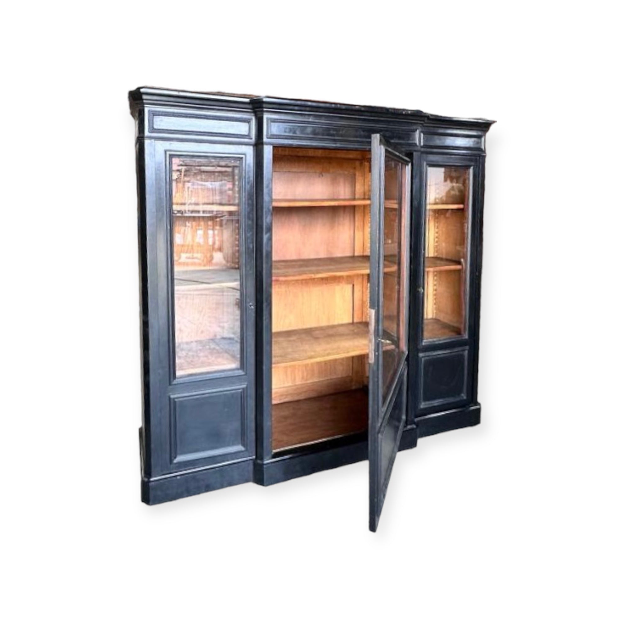 19th Century Ebonized Cabinet