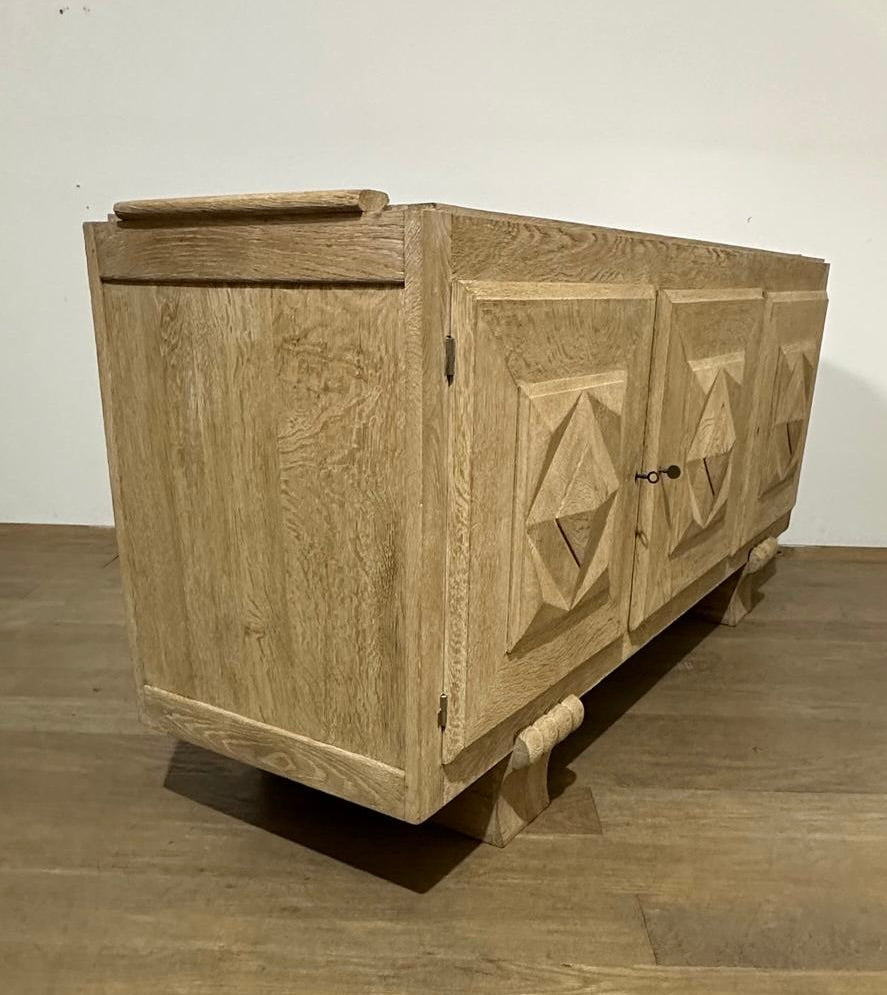 French 1930's Oak Sideboard