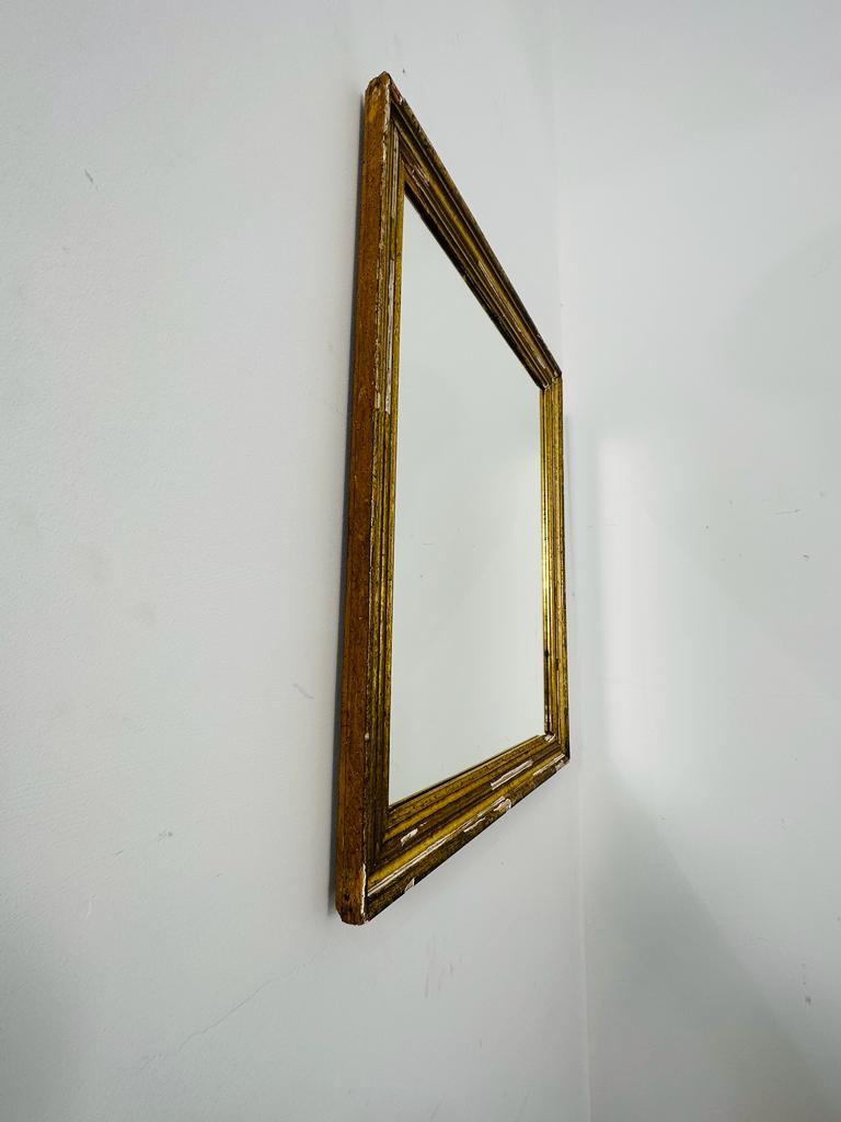 19th Century Spanish Gilt Wood Mirror