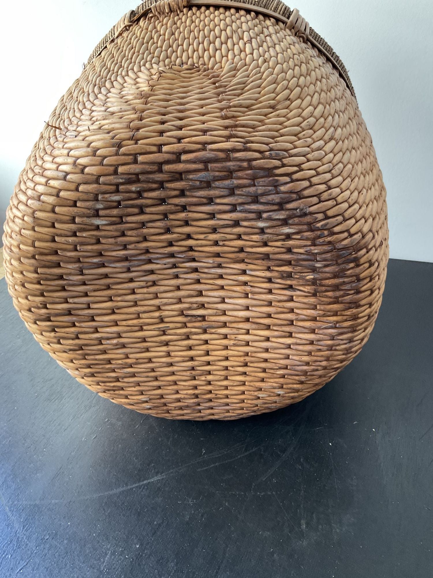 Large 19th Century Chinese Basket