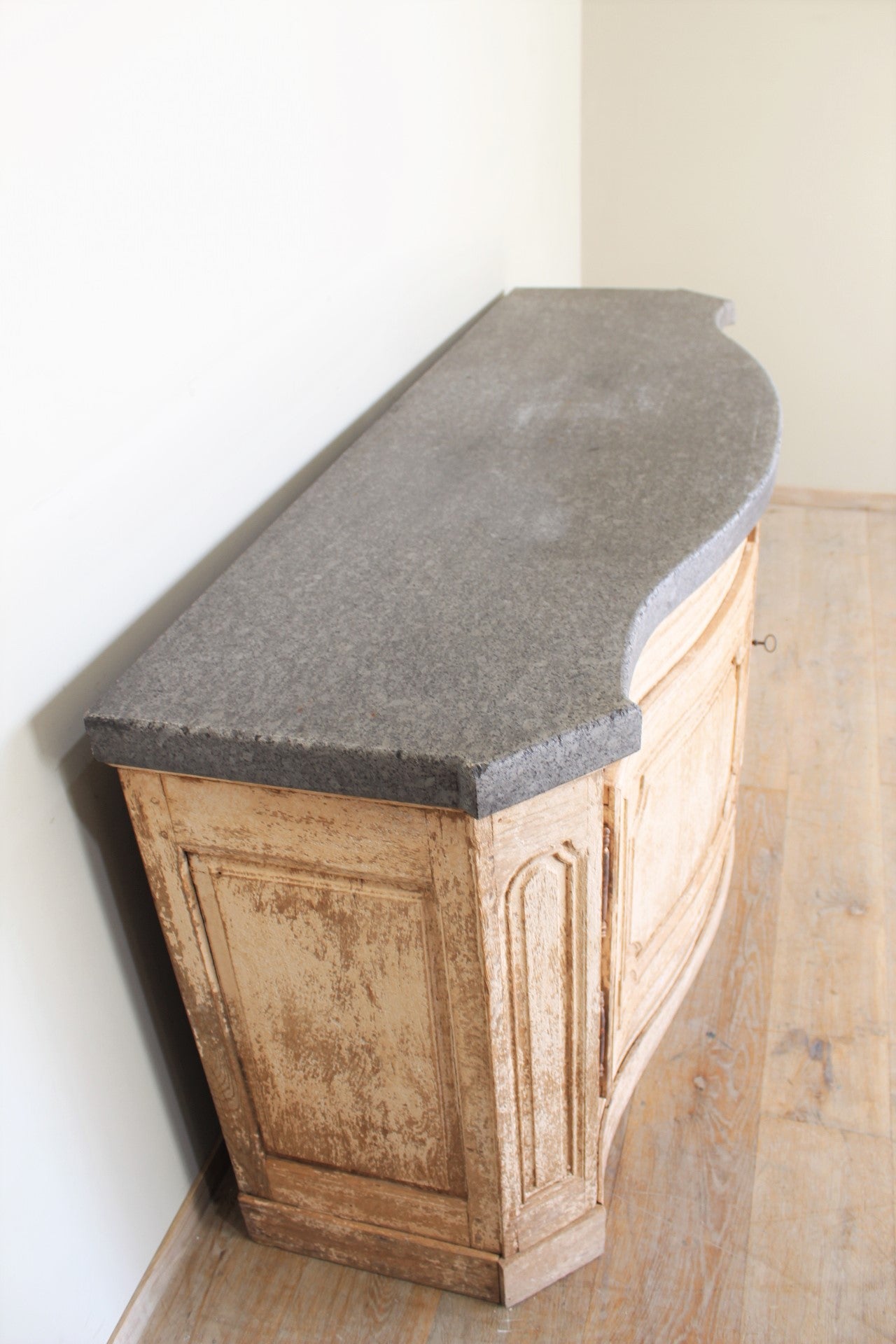 French 19th Century French Sideboard with Bluestone Top