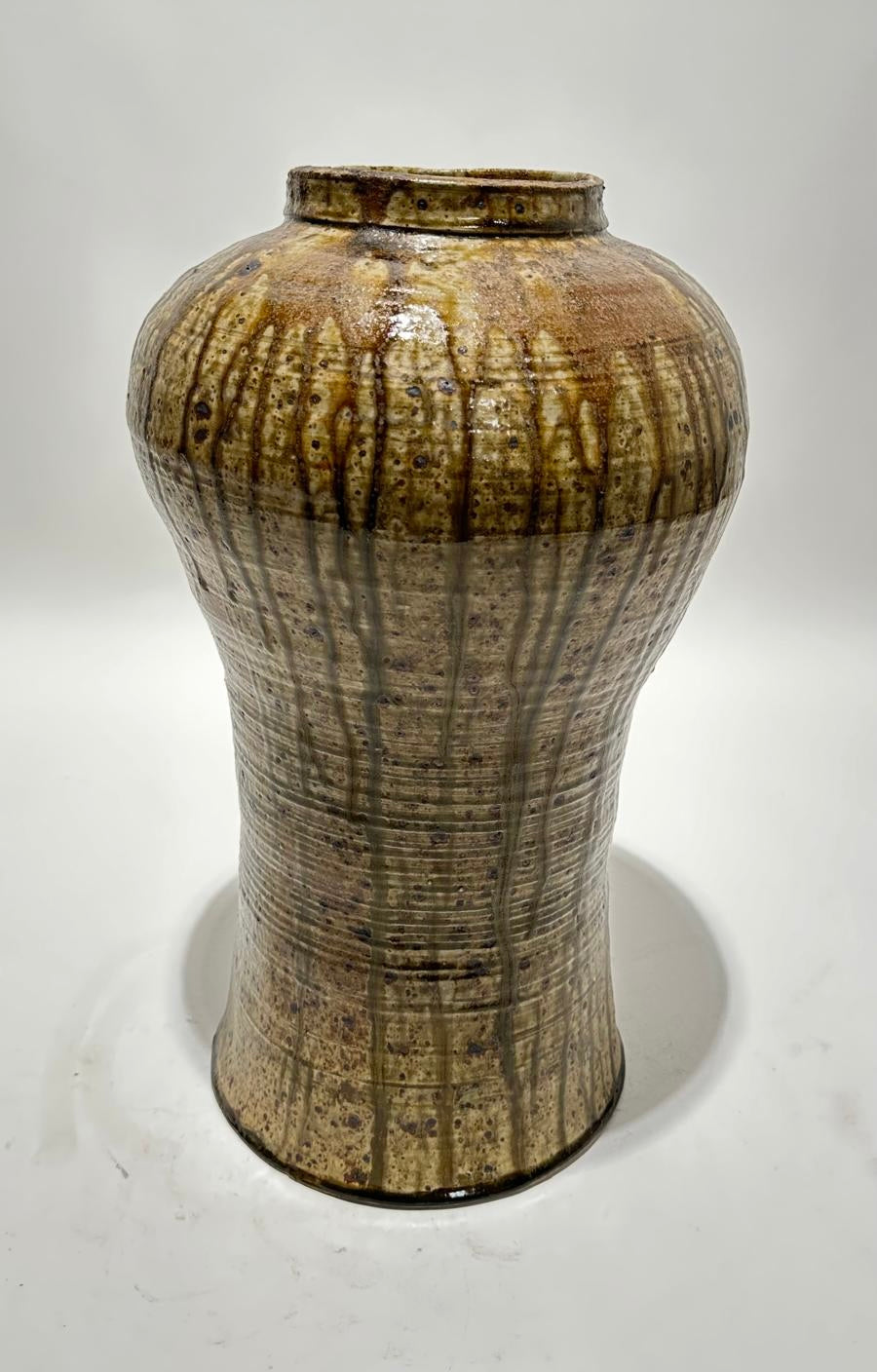 Large Scale Belgian Studio Pottery Vase