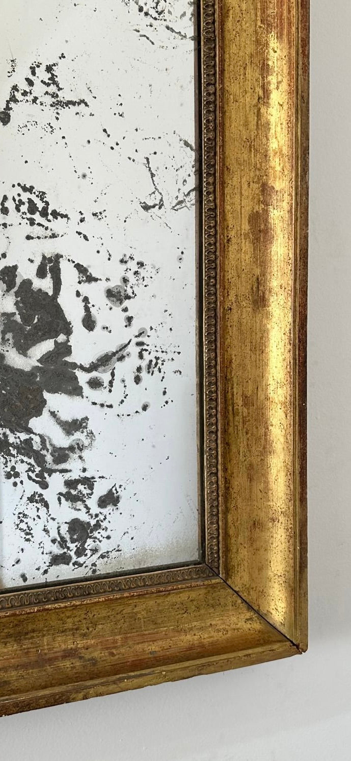 19th Century French Gilt Mirror