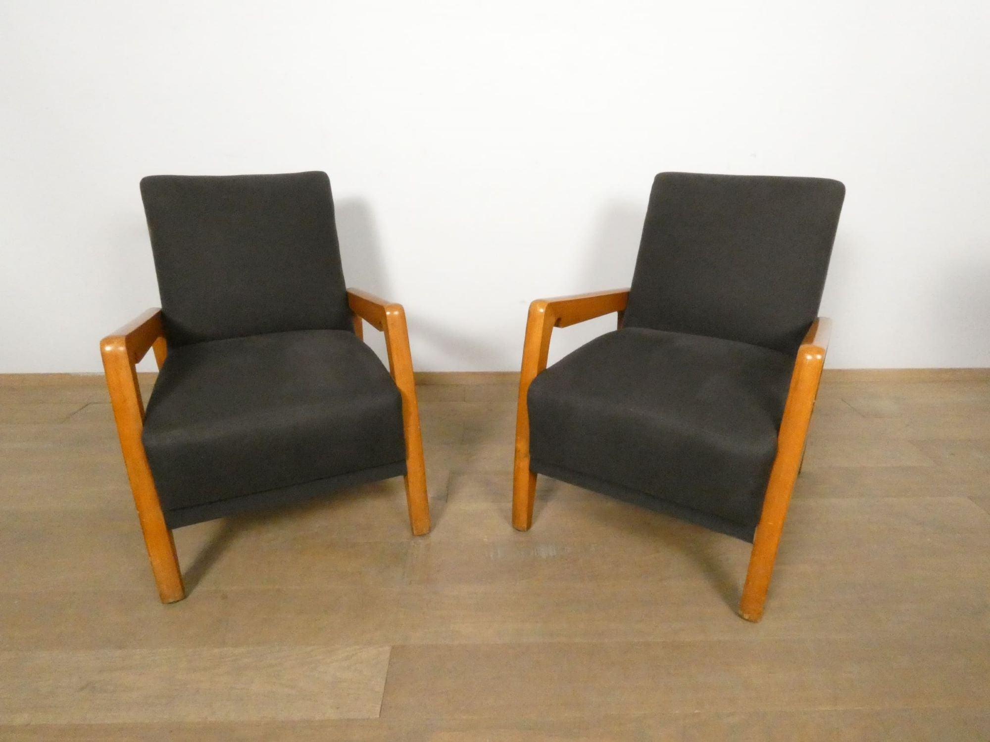 Pair of French 1940's Arm Chair