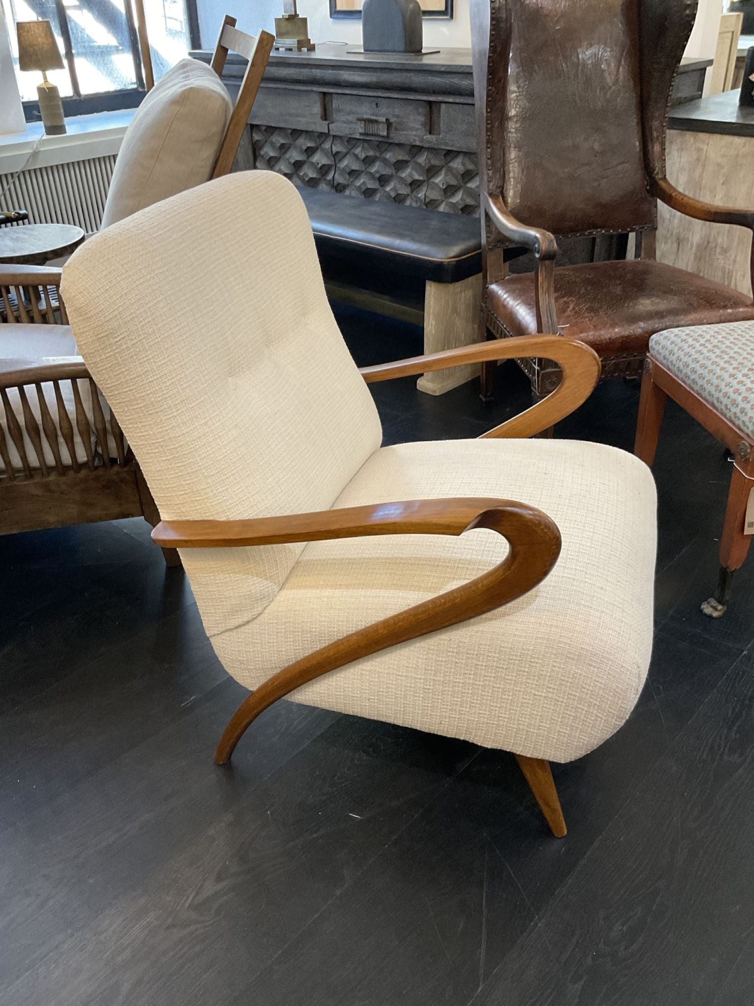 Single French 1930's Arm Chair