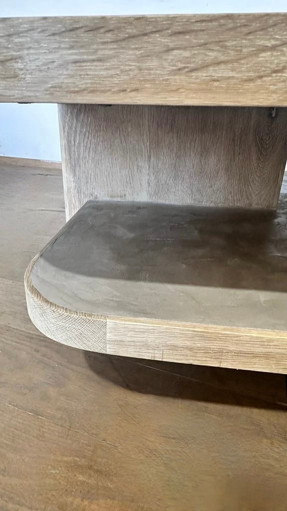 Lucca Studio Marcel Coffee Table  (Cement Top)