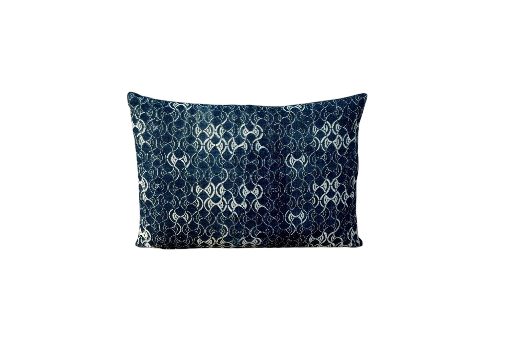 Vintage Japanese Indigo Textile Pillow