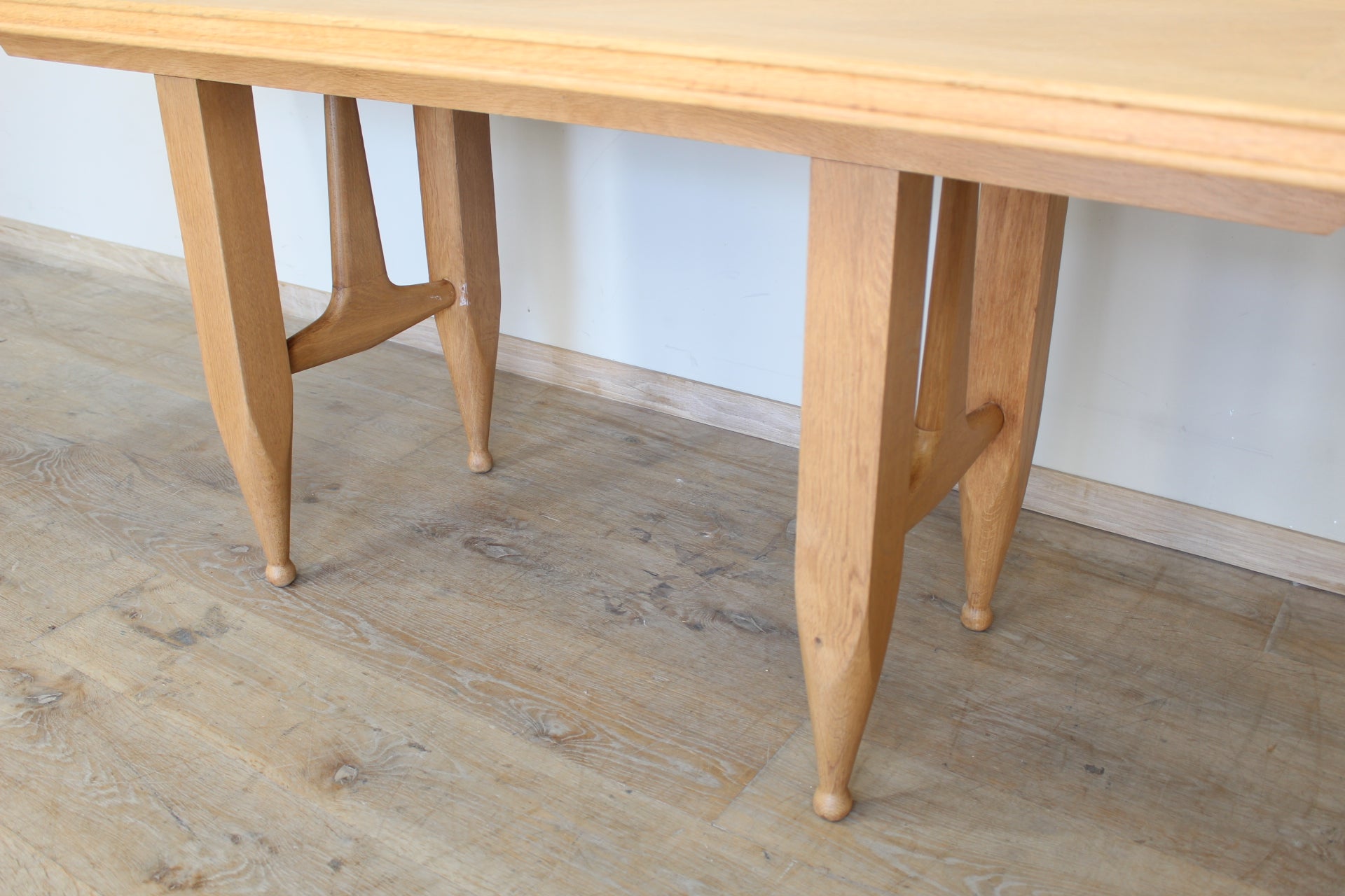 Guillerme & Chambron Oak Dining Table