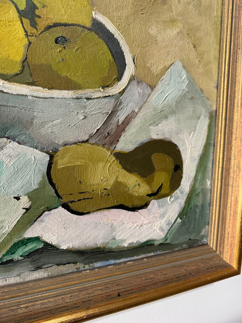 Vintage Danish Still Life Painting