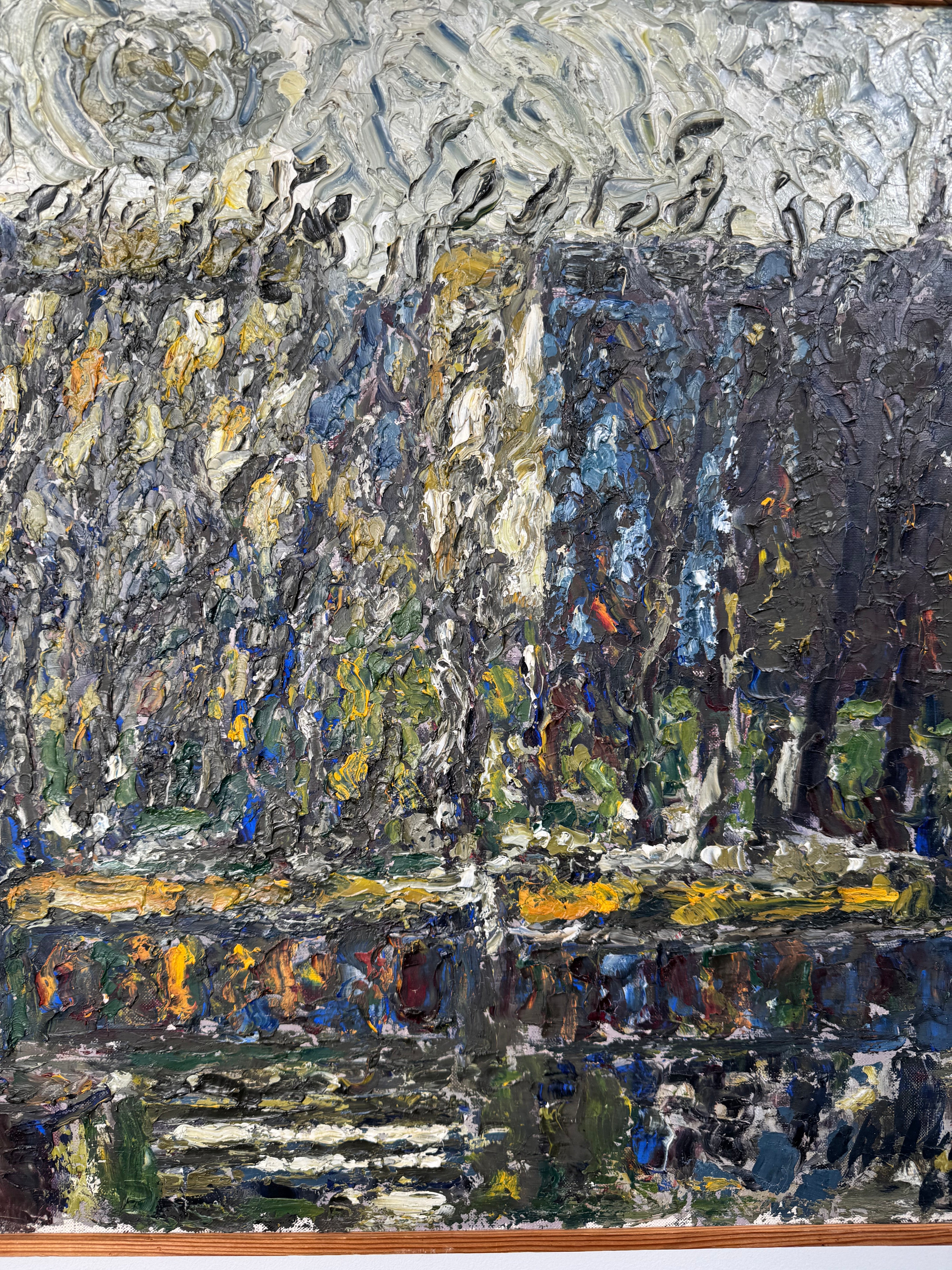 Vintage Danish Ekelund Painting