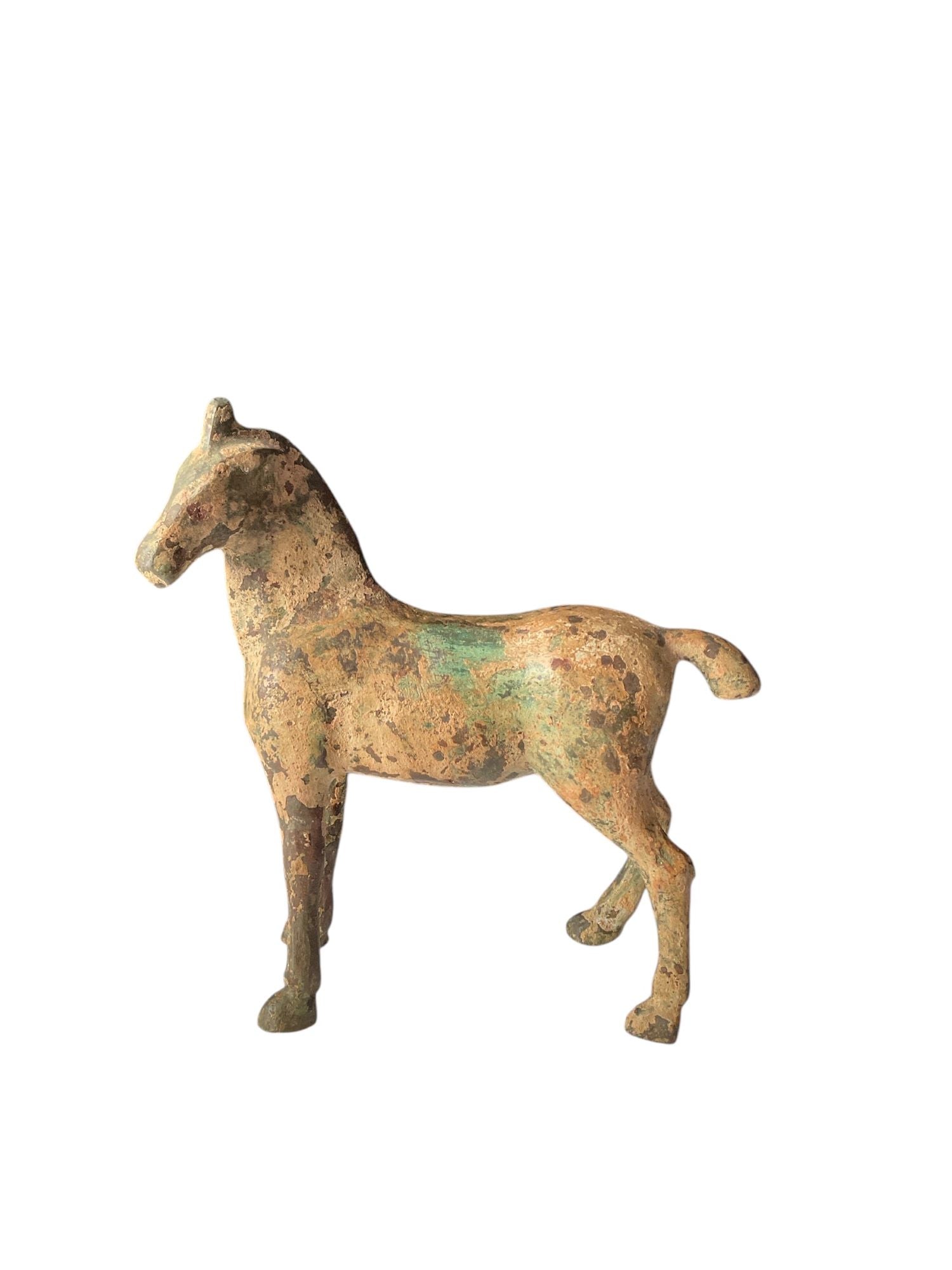 Vintage Swedish Bronze Horse