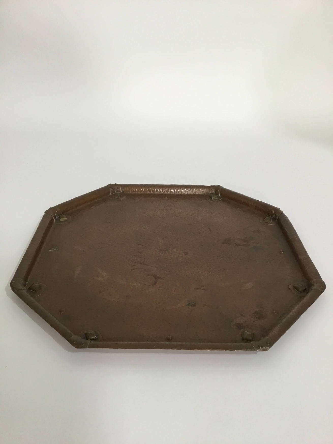 Hand Hammered Copper Tray