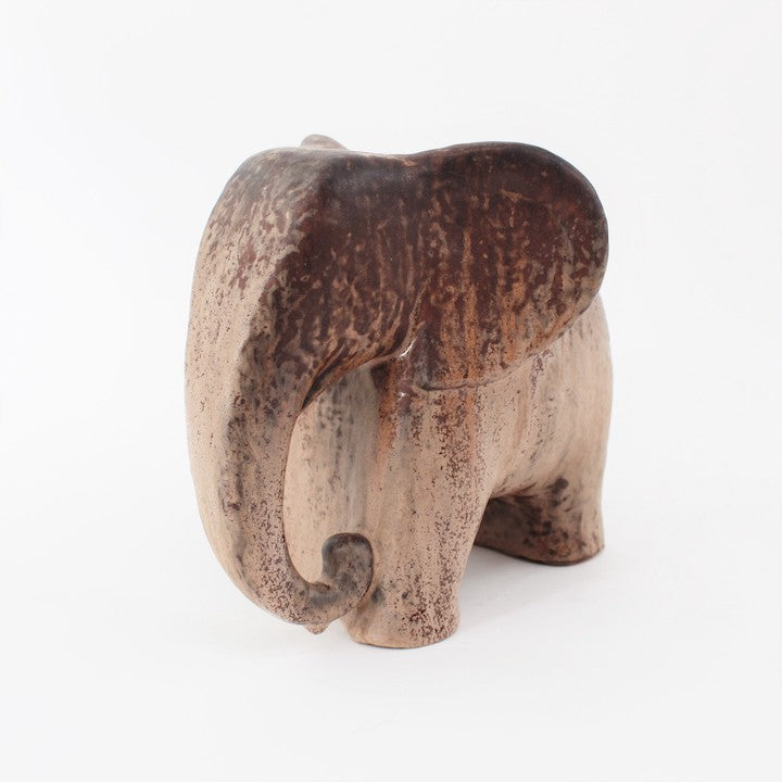 Vintage Danish Ceramic Elephant