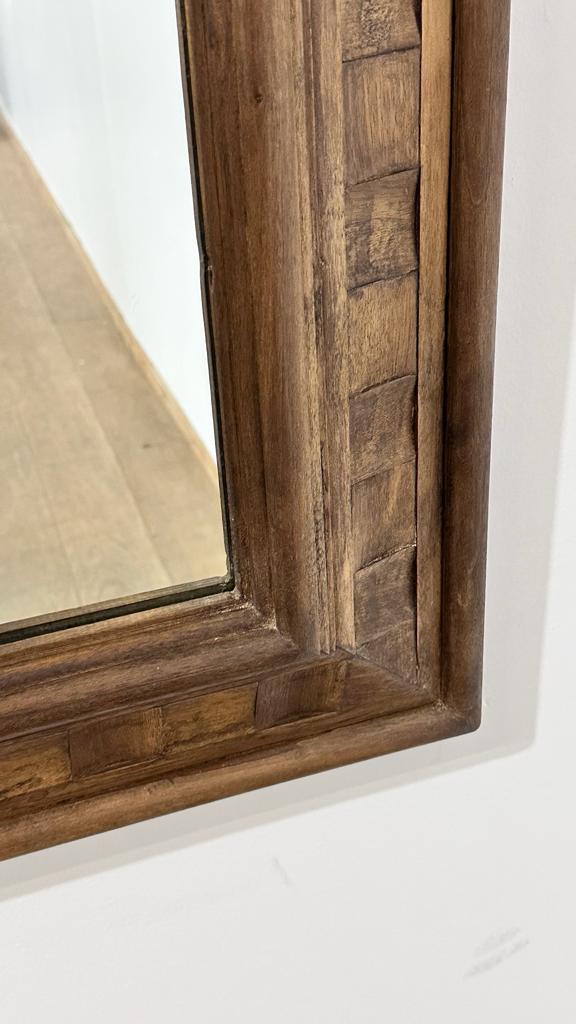 Lucca Studio Scout Spanish Walnut Mirror