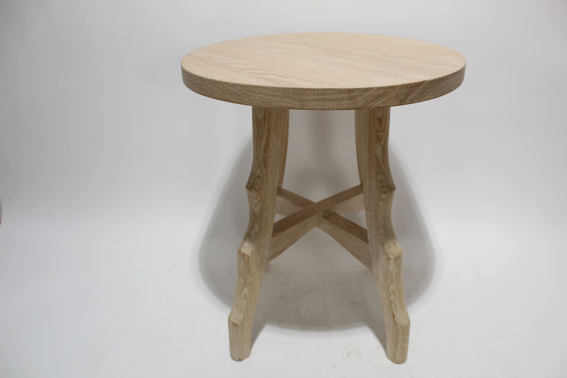 Lucca Studio Ari Cerused Oak Side Table