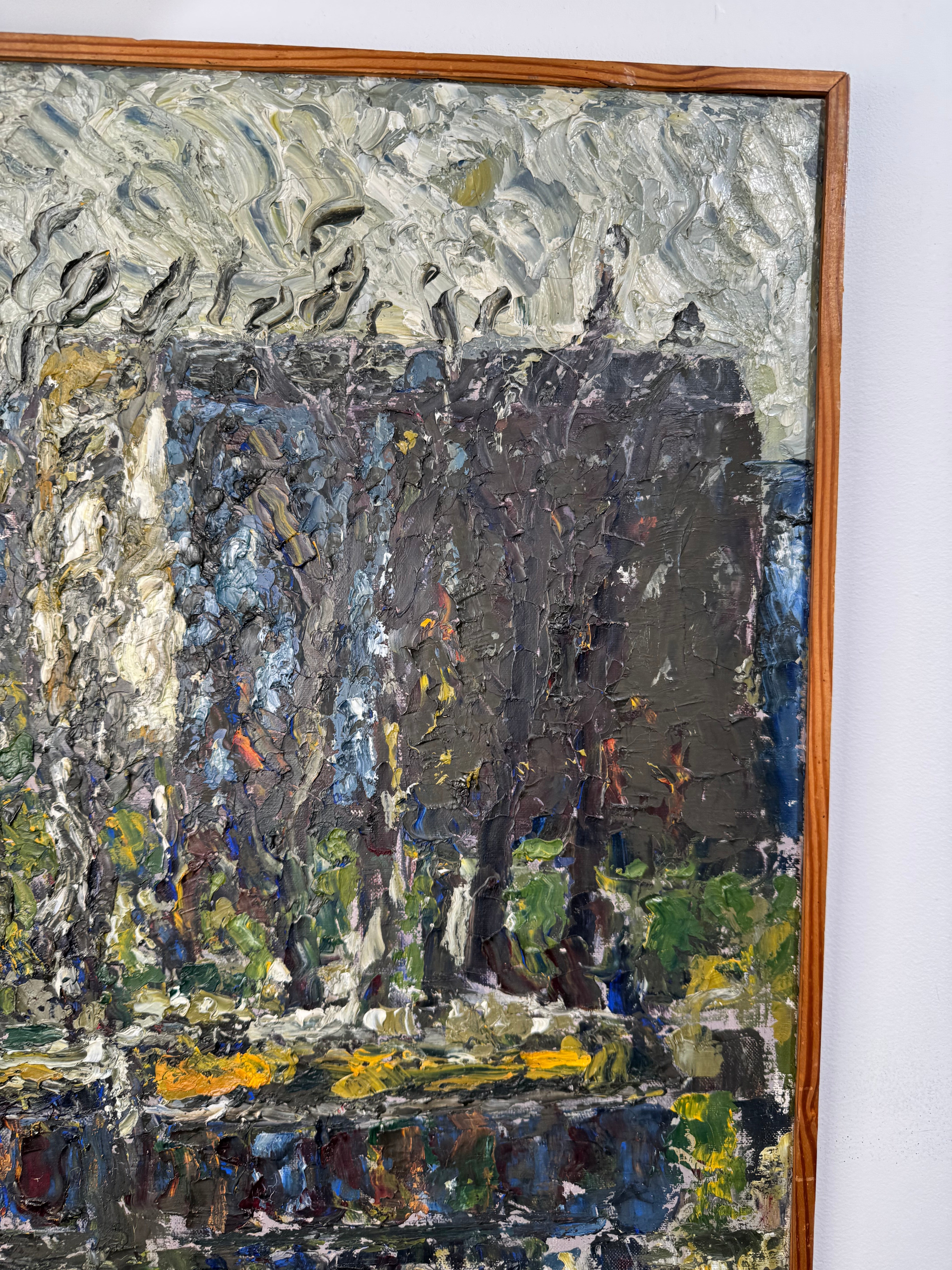 Vintage Danish Ekelund Painting