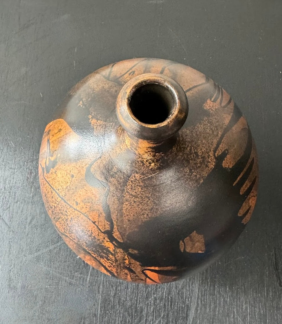 Vintage Gerhard Liebenthron Pottery Vase